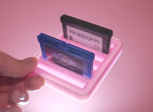 Translucent GBA cartridge holder